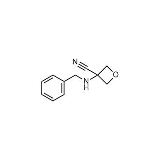 3-(Benzylamino)oxetane-3-carbonitrile