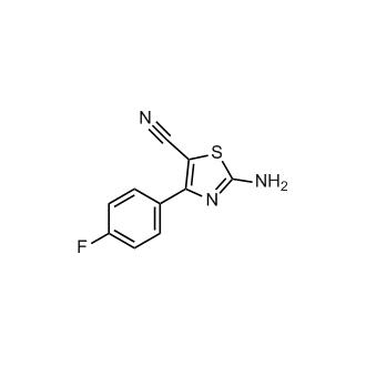 2-Amino-4-(4-fluorophenyl)-1,3-thiazole-5-carbonitrile