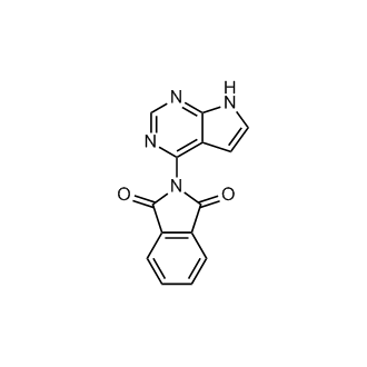 2-(7H-Pyrrolo[2,3-d]pyrimidin-4-yl)isoindoline-1,3-dione