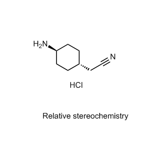 rel-2-((1r,4r)-4-Aminocyclohexyl)acetonitrile hydrochloride