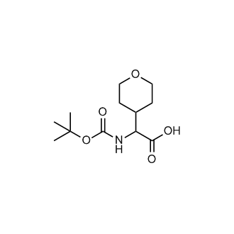 2-((tert-Butoxycarbonyl)amino)-2-(tetrahydro-2H-pyran-4-yl)acetic acid