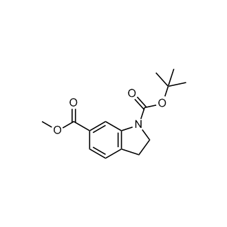 1-tert-Butyl 6-methyl 2,3-dihydro-1h-indole-1,6-dicarboxylate
