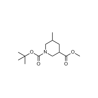 1-tert-Butyl 3-methyl 5-methylpiperidine-1,3-dicarboxylate