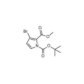 1-tert-Butyl 2-methyl 3-bromo-1H-pyrrole-1,2-dicarboxylate