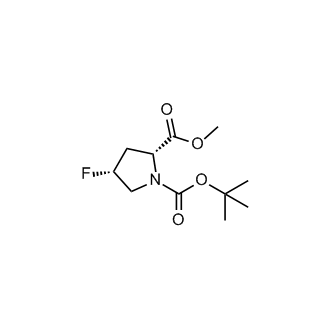 1-tert-Butyl 2-methyl (2R,4R)-4-fluoropyrrolidine-1,2-dicarboxylate