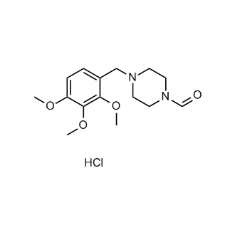 4-(2,3,4-Trimethoxybenzyl)piperazine-1-carbaldehyde hydrochloride
