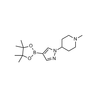 1-Methyl-4-[4-(tetramethyl-1,3,2-dioxaborolan-2-yl)-1H-pyrazol-1-yl]piperidine
