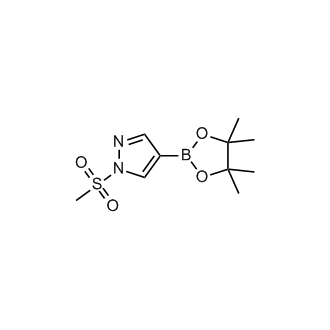 1-Methanesulfonyl-4-(tetramethyl-1,3,2-dioxaborolan-2-yl)-1H-pyrazole