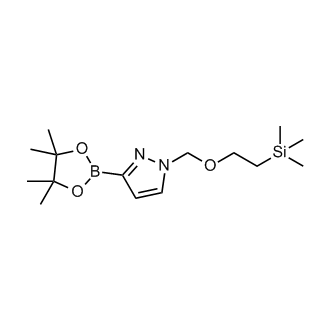3-(4,4,5,5-Tetramethyl-1,3,2-dioxaborolan-2-yl)-1-((2-(trimethylsilyl)ethoxy)methyl)-1H-pyrazole