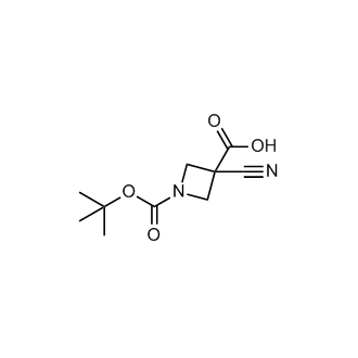 1-[(Tert-butoxy)carbonyl]-3-cyanoazetidine-3-carboxylic acid