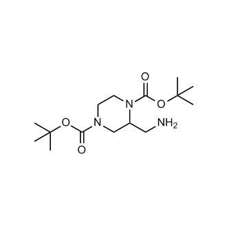 Di-tert-butyl 2-(aminomethyl)piperazine-1,4-dicarboxylate