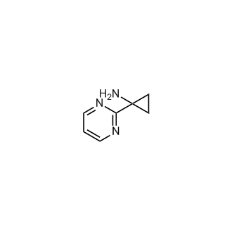 1-(Pyrimidin-2-yl)cyclopropan-1-amine