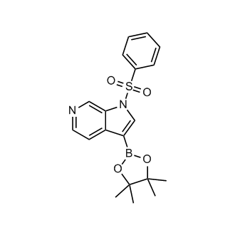 1-(Benzenesulfonyl)-3-(4,4,5,5-tetramethyl-1,3,2-dioxaborolan-2-yl)-1H-pyrrolo[2,3-c]pyridine