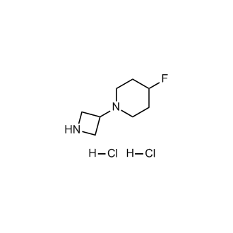 1-(Azetidin-3-yl)-4-fluoropiperidine dihydrochloride