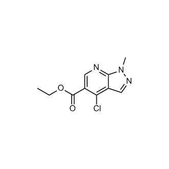 Ethyl 4-chloro-1-methyl-1H-pyrazolo[3,4-b]pyridine-5-carboxylate