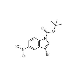 tert-Butyl 3-bromo-5-nitro-1H-indole-1-carboxylate