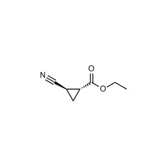 (1R,2R)-rel-Ethyl 2-cyanocyclopropanecarboxylate