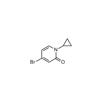 4-Bromo-1-cyclopropylpyridin-2(1H)-one