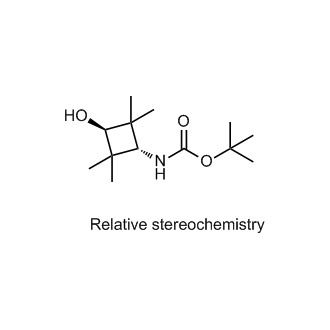 trans-tert-Butyl ((1r,3r)-3-hydroxy-2,2,4,4-tetramethylcyclobutyl)carbamate