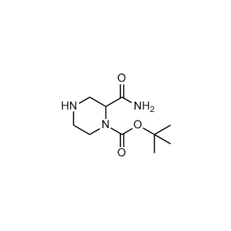 tert-Butyl 2-carbamoylpiperazine-1-carboxylate