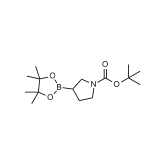 tert-Butyl 3-(4,4,5,5-tetramethyl-1,3,2-dioxaborolan-2-yl)pyrrolidine-1-carboxylate