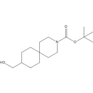 tert-Butyl 9-(hydroxymethyl)-3-azaspiro[5.5]undecane-3-carboxylate