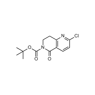 tert-Butyl 2-chloro-5-oxo-5,6,7,8-tetrahydro-1,6-naphthyridine-6-carboxylate