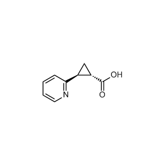 (1S,2S)-rel-2-(Pyridin-2-yl)cyclopropane-1-carboxylic  acid