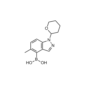 [5-Methyl-1-(oxan-2-yl)-1H-indazol-4-yl]boronic acid