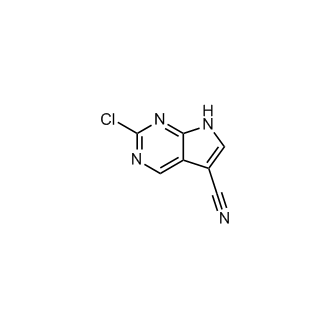 2-Chloro-7H-pyrrolo[2,3-d]pyrimidine-5-carbonitrile