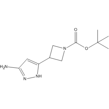 tert-Butyl 3-(3-amino-1H-pyrazol-5-yl)azetidine-1-carboxylate