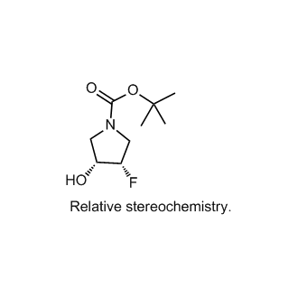 tert-Butyl cis-3-fluoro-4-hydroxypyrrolidine-1-carboxylate