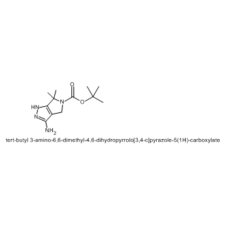 tert-Butyl 3-amino-6,6-dimethyl-4,6-dihydropyrrolo[3,4-c]pyrazole-5(1H)-carboxylate