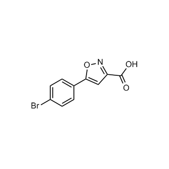 5-(4-Bromophenyl)isoxazole-3-carboxylic acid