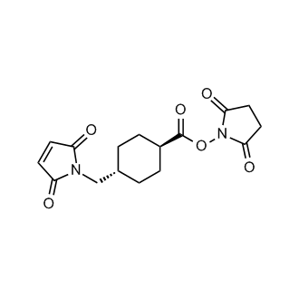 trans-2,5-Dioxopyrrolidin-1-yl 4-((2,5-dioxo-2,5-dihydro-1H-pyrrol-1-yl)methyl)cyclohexanecarboxylate