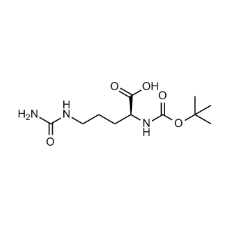 (S)-2-((tert-Butoxycarbonyl)amino)-5-ureidopentanoic acid