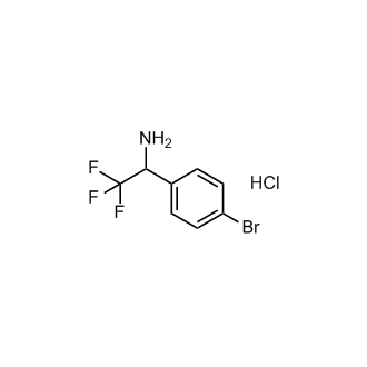 1-(4-Bromophenyl)-2,2,2-trifluoroethanamine;hydrochloride