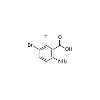 6-Amino-3-bromo-2-fluorobenzoic acid