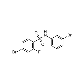 4-Bromo-N-(3-bromophenyl)-2-fluorobenzenesulfonamide