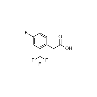 2-[4-Fluoro-2-(trifluoromethyl)phenyl]acetic acid