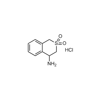 2,2-Dioxo-3,4-dihydro-1H-isothiochromen-4-amine hydrochloride