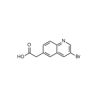 2-(3-Bromoquinolin-6-yl)acetic acid