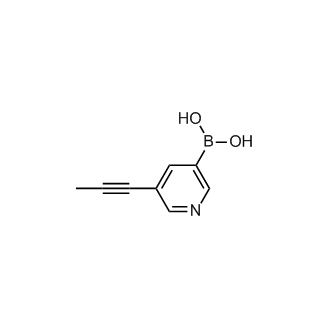 (5-Prop-1-ynylpyridin-3-yl)boronic acid