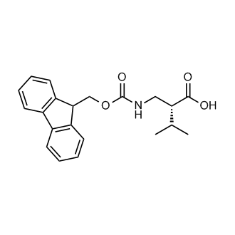 (R)-2-(((((9H-Fluoren-9-yl)methoxy)carbonyl)amino)methyl)-3-methylbutanoic acid