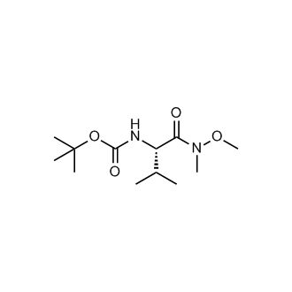 tert-Butyl N-[(2S)-1-[methoxy(methyl)amino]-3-methyl-1-oxobutan-2-yl]carbamate