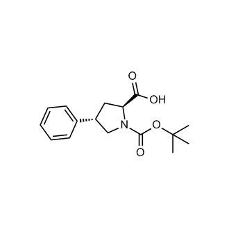 (2S,4S)-1-(tert-Butoxycarbonyl)-4-phenylpyrrolidine-2-carboxylic acid