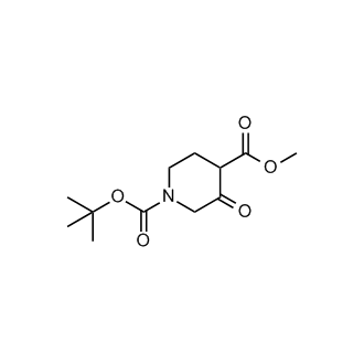 1-(tert-Butyl) 4-methyl 3-oxopiperidine-1,4-dicarboxylate