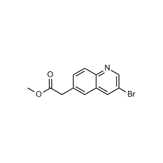 methyl 2-(3-bromoquinolin-6-yl)acetate
