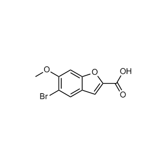 5-bromo-6-methoxybenzofuran-2-carboxylic acid