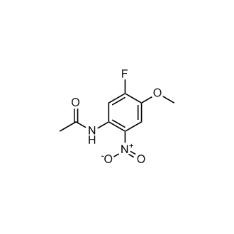 N-(5-Fluoro-4-methoxy-2-nitrophenyl)acetamide